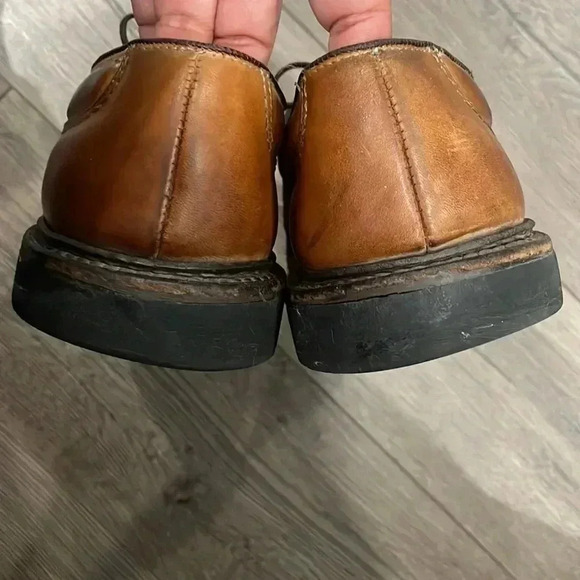 [7.5D]Allen Edmonds Wilbert Men Comfort Shoe  Brown Leather Oxford Dress Shoes. - Picture 7 of 13